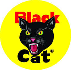 Black Cat Fireworks Logo